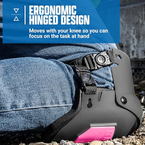 Sellstrom KneePro Professional Construction Kneepads for Work - Men & Women - color: Pink