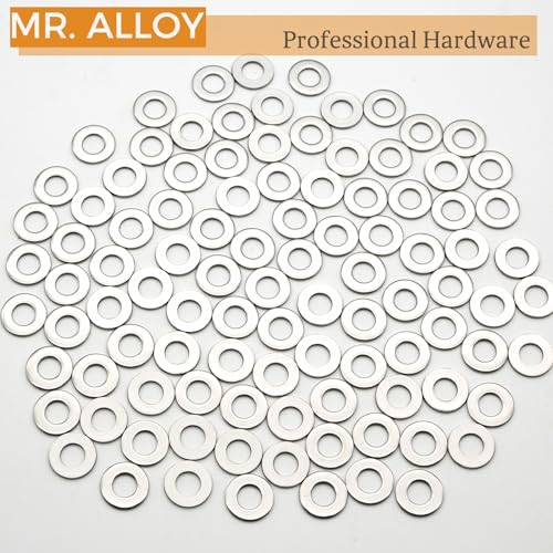 5/16" Stainless Flat Washers, 5/16" x 11/16" OD, 100 Pack - size: 5/16 (100)