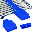 Ernst Manufacturing 5405M Magnetic Wrench Pro - Modular Wrench Organizer for 20 Wrenches with Anti-Slip Cleats- Blue - color: Blue