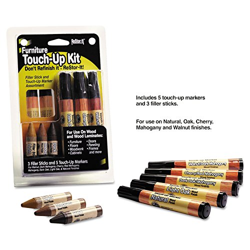 18000 ReStor-It Furniture Touch-Up Kit, 8 Piece Kit