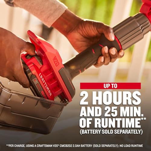 CRAFTSMAN V20 Cordless 2-in-1 Power Scrubber, Multi-Purpose, Bare Tool Only (CMCPS520B) - style: Bare Tool Only