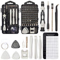 SHARDEN 122 in 1 Precision Screwdriver Set With CR-V Steel Bits(Grey) - color: Grey