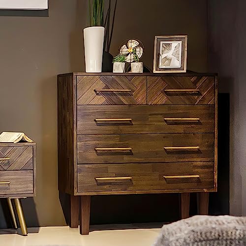WEKIS Solid Wooden Furniture Legs 8 Inch, Natural Mid Century Brown Square Legs for Couch, Sofa, Cabinet, Bench, Bed - Set of 4 - size: 8 Inch