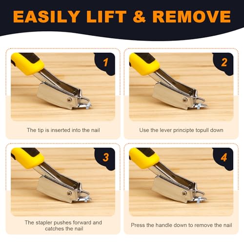 1PCS Upholstery Staple Remover,Staple Puller Tool,Heavy Duty Staple Remover - color: 1 Pack
