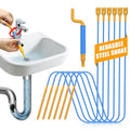 EastLink 30-Inch Drain Snake Hair Drain Clog Remover, Reusable Shower Snake
