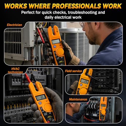 T5-1000 Electrical Tester Compatible with Fluke Meter, 1000V Voltage Tester - style: T5-1000