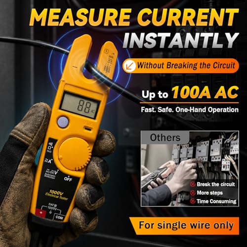 T5-1000 Electrical Tester Compatible with Fluke Meter, 1000V Voltage Tester - style: T5-1000
