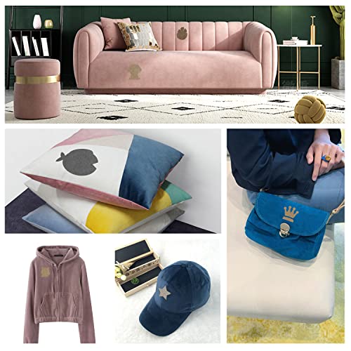 Azobur Repair Patch, 6 Piece Microfiber Patches, Self Adhesive Fabric Sofa Patch Repair Fabric, Luxurious Look, Quick Fix Sofa.(Khaki) - color: Khaki