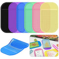 6Pcs Anti-Slip Tools Sticky Mat for Diamond Art Painting Tray Sticky Gel Pad Non-Slip Universal Mount Holder for Tray 5D Diamond Painting Tools Accessories for Adults