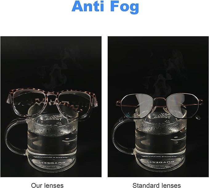 Safety Glasses Goggles for Women Girls Anti Fog Protective Eyewear Glasses - color: New-tortoise