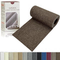 Gheeidau Linen Repair Tape 4x70 Inch Self-Adhesive Couch Patch Repair Fabric Patch for Furniture,Sofas,Cushion,Chairs,Bags,Linen Goods(Dark Brown) - color: Dark Brown