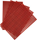 Free Zone 4-Piece Large Pegboard Set - color: Red
