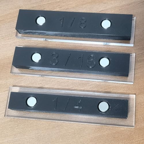 Trim Reveal Tool, carpentry tools for marking gauge, Finish Carpentry & Woodworking Tool for Accurate Jamb Marking (1/4"+1/8"+3/16")