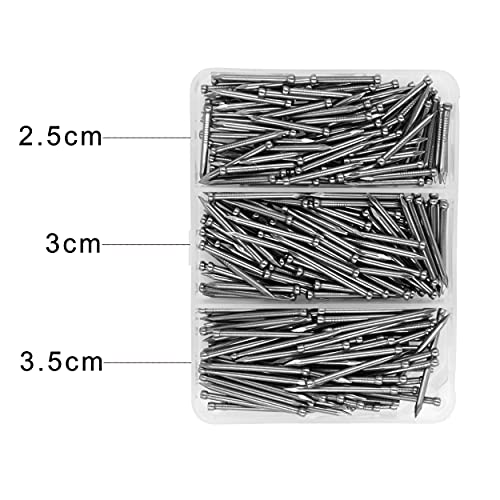 OMOTOOL Finishing Nails Assortment Kit (280 pcs), Concrete Steel Nails for baseboard and Woodworking, Suit for Masonry and Pine,3 Size Assortment