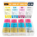 ALBO 200 Pcs Heat Shrink Butt Connectors for 26-10 AWG Electrical Wire - color: Butt 200Pcs Set 26-10 AWG