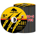 55 Pack Cut Off Wheels 5 Inch, Metal Cutting Wheel for Angle Grinder - size: 5 INCH