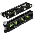 Torpedo Level, Small Level Tool, Mini Magnetic Nivel Leveler, 6" Aluminum Alloy Bubble Leveling Tool, Four Angles, for Plumbing Conduit, Metric and SAE