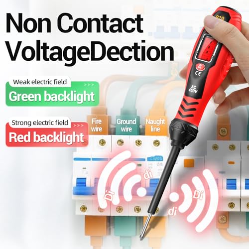 ANENG Non-Contact Voltage Tester, 2-in-1 Slotted/Crosshead Screwdriver Pen