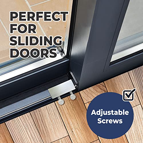 Shop Square Window Locks, 4 Pack Aluminum Thumb Turn Window Lock, Secure Sliding Windows & Doors, No-Drill Install, Child Proof, Indoor Outdoor, Requires 28-36mm Clearance