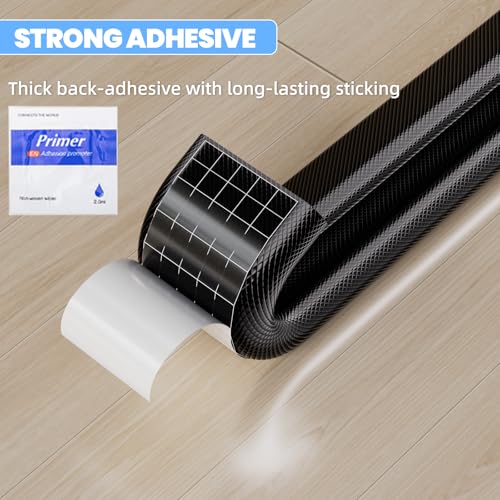 2Pcs x 26ft Black V-Shape Small Weather Stripping Door Frame Seal - color: Black, size: 2Pcs x 26 FT