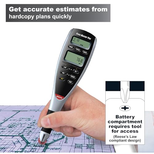 Calculated Industries Scale Master Pro 7.3-Inch Digital Plan Measure (6025)