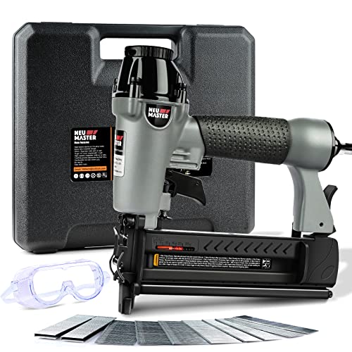 NEU Master Nail Gun, 2 in 1 Pneumatic Brad Nailer/Staple Gun