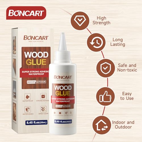 Boncart 8.45 fl.oz Super Strong Wood Glue