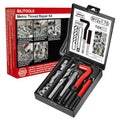 BILITOOLS M12x1.75 Helicoil Thread Repair Kit Metric, HSS Drill Heli Coil Repair Kit - size: M12 x 1.75, style: Metric