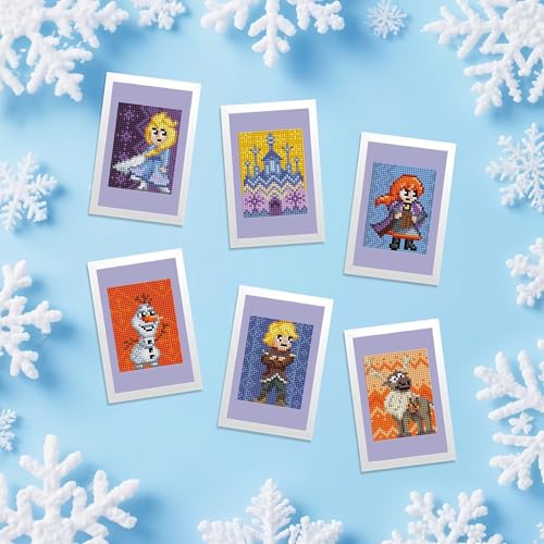 DIAMOND ART CLUB Mini Dazzles - Frozen Diamond Art Kits for Adults - color: Frozen