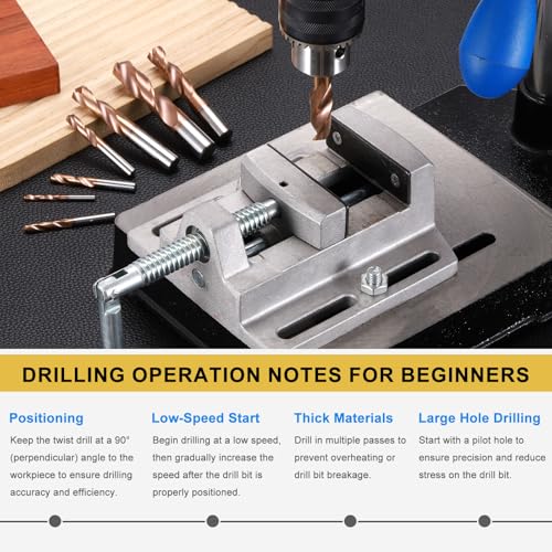 PATIKIL 1.4mm Drill Bit Carbide for Stainless Steel Hard Metal 130° 10 Pack - size: 1.4mm