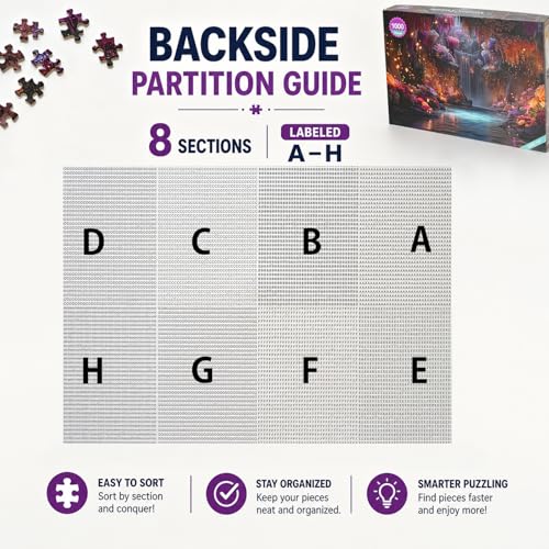 Jigsaw Puzzles for Adults 1000 Pieces Impossible Puzzle 28 x 20 inch