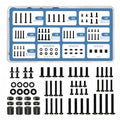 68pcs Universal TV Mounting Hardware Screw Kit with Box