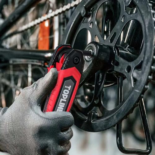 Topline 25-piece Folding Hex Key Set, Metric, SAE, Torx