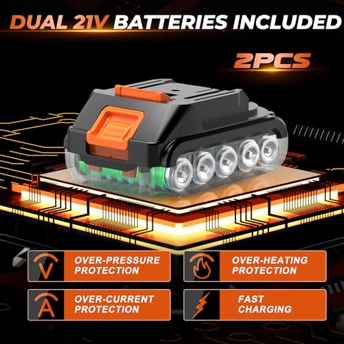 Cordless Jig Saw 21V Brushless 4 Orbital Bevel Cuts Variable