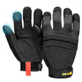 KAYGO Work Gloves Men, Mechanic Utility with Excellent Grip, KG125 - color: Black, size: Medium