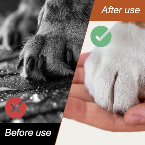 50 Pack Pet Nail Grinder Replacement Kit, Dog Nail Smoother with Grit Sanding Bands Sanding Drum Set, Pet Dog Claw Care Grooming Supplies (80#/120#)