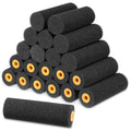 20 Pack 4 Inch Foam Paint Roller Covers High Density Foam Roller Paint Covers for Smooth Painting on Walls Trim Furniture Home DIY Projects