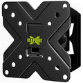 USX MOUNT Small TV Wall Mount Monitor Bracket | RV TV Mount | with Swivel and Tilt VESA Wall Mount for 10-26 27 32 inch LED OLED TVs and Monitors - VESA Size Up to 100x100mm and 22lb Capacity-XMS002 - size: 13-26 inch