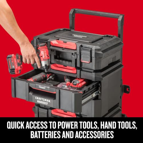 CRAFTSMAN VERSASTACK XL Tool Box, Tool Organizer, Drawer Unit (CMST21404)
