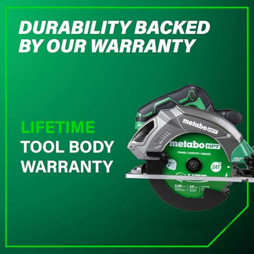 Metabo HPT 18V MultiVolt 7-1/4 In Cordless Circular Saw, C1807DAQ4