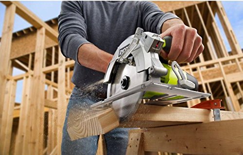 15 AMP Corded 7-1/4 in. Circular Saw with EXACTLINE Laser Alignment System, 24T Carbide