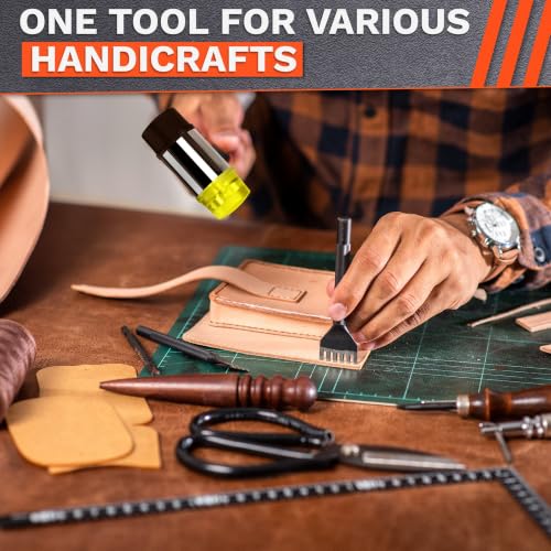 1" 25mm Non Marring Rubber Mallet Hammer, Small Double Faced Craft Head