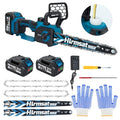 12" Brushless Cordless Electric Chainsaw with 2×4.0Ah Batteries