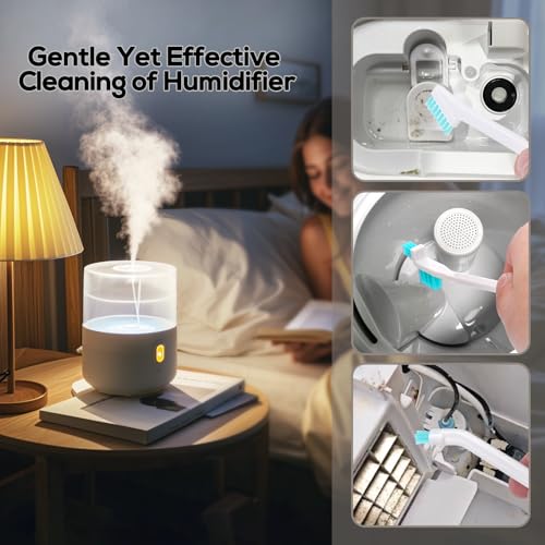 XANGNIER Humidifier Cleaner Brush Kits,11 Pcs - color: Multicolor