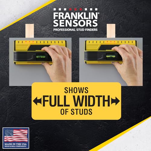 Franklin Sensors ProSensor T13 Stud Finder, 13-Sensor Wall Scanner - size: Large