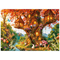 Magic Fairy Forest Treehouse Puzzles for Adults 1000 Pieces - color: Elf Treehouse Village
