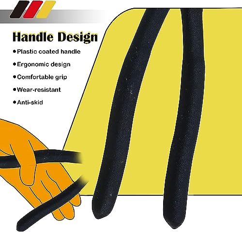 WEDO 7-inch Diagonal Cutting Pliers, Diagonal Cutters Wire Cutters, Brass Side Cutting Pliers, Side Cutter with Non-Slip Handle, Length 175mm, Die-Forge, Corrosion Resistant, DIN Standard - size: 7-Inch Diagonal Cutting Pliers