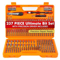 237-Piece Screwdriver Bit Set with Ratchet & Security & 20 Precision Bits - style: 237PCS