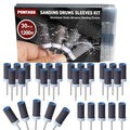 30 Pcs 1200 Grit Sanding Drums for Rotary Dremel Tool - style: 1200 Grit 30 Pcs