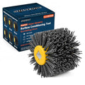 Shinboc 4.7 x 4 Inch Surface Conditioning Tool, 60 Grit Nylon Drawing Wheel - style: 60 Grit